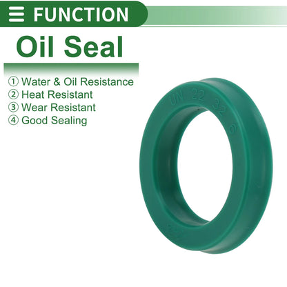 Oil Seal 22x32x6mm 5 Pcs Seal Ring TPU Rotary Shaft for Make Model