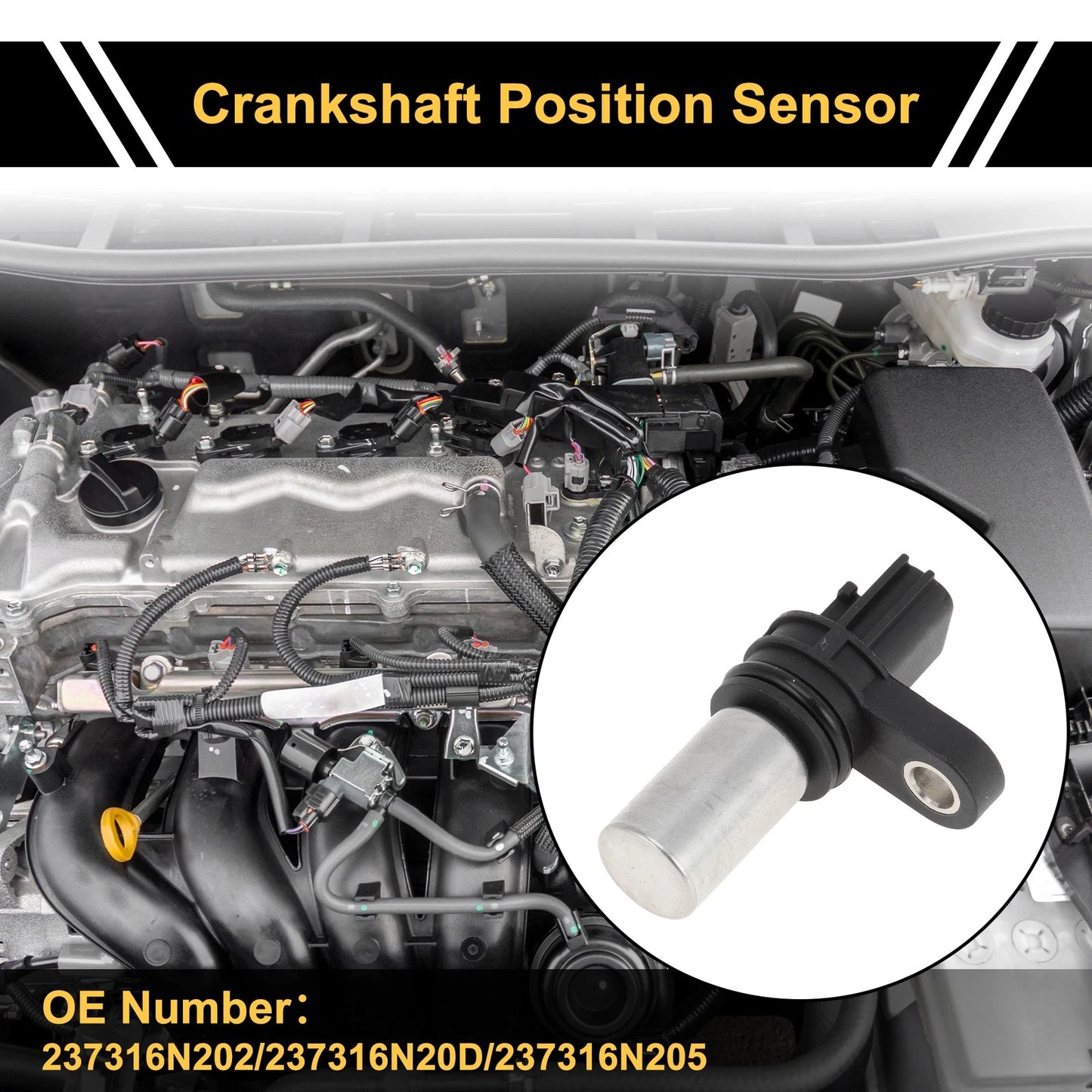 Crankshaft Position Sensor for Nissan X-Trail 2.0 (2001-2013)
