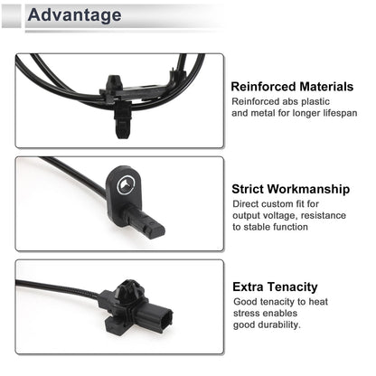 ABS Wheel Speed Sensor for Honda Civic EX LX (2001-2005)