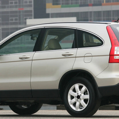 Black Window Pillar Posts Door Trim Covers for 2007-2011 Honda CR-V 6 x Pieces