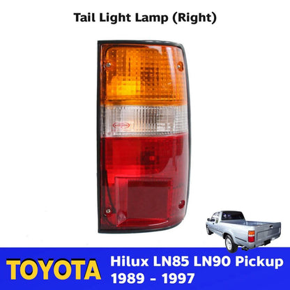 Right Tail Light Rear Lamp +Bulb Fits Toyota Hilux LN85 LN111 MK3 Ute 1989-95 DE
