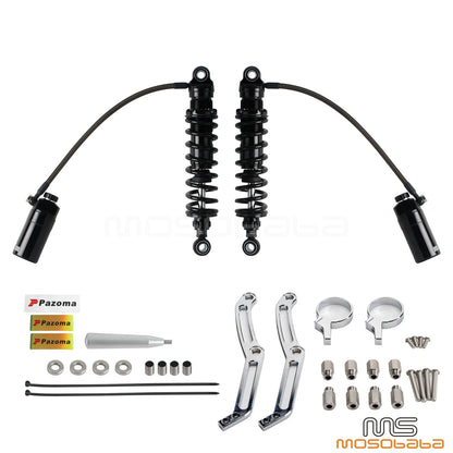 Monotube Remote Reservoir Shocks for Harley Street Glide EFI FLHX (2014-2024)