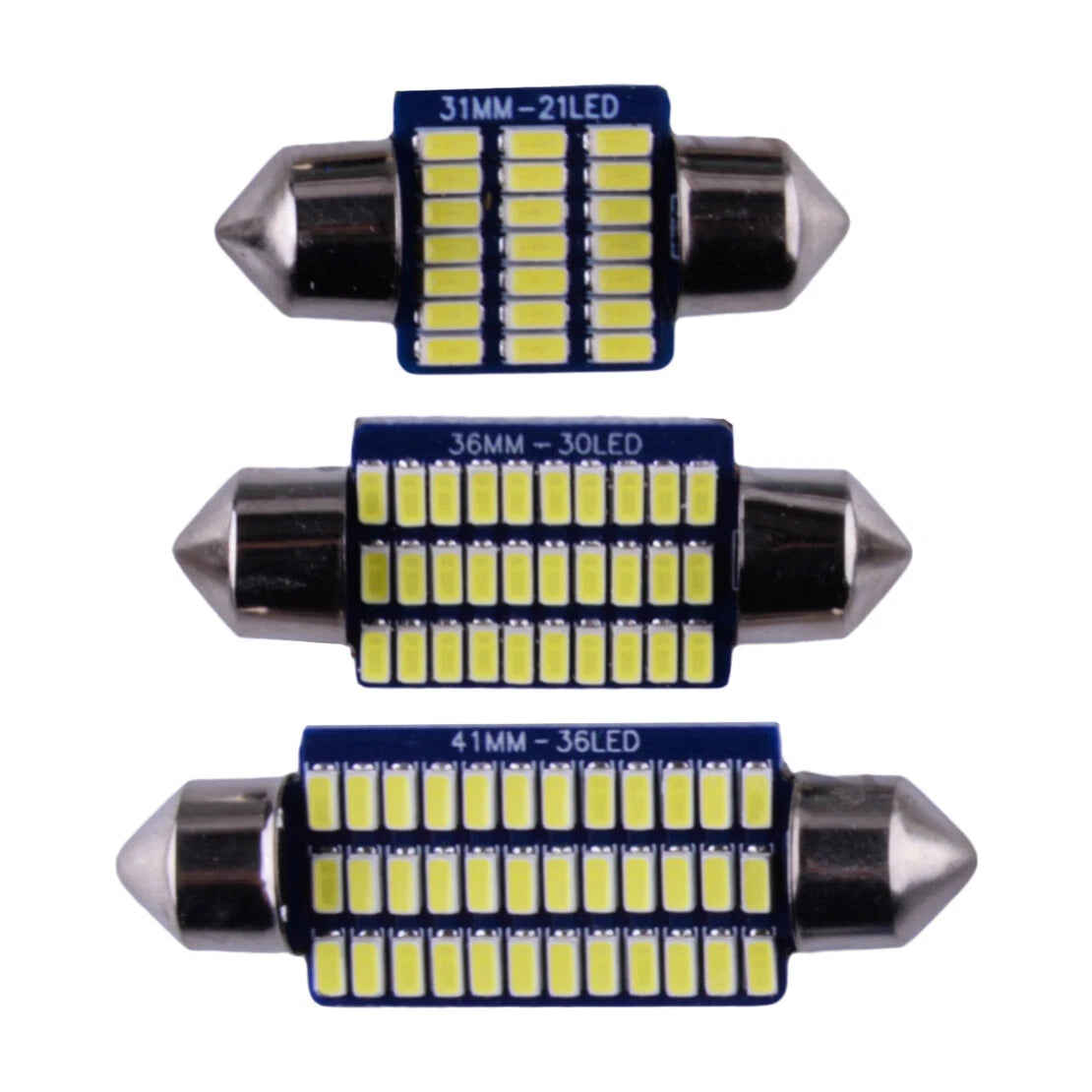 16 x White LED Interior Bulbs for Toyota Tundra (2007-2021)