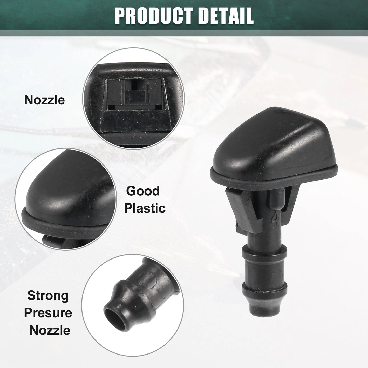 Windshield Wiper Washer Nozzles for Ford Escape (2009-2012)