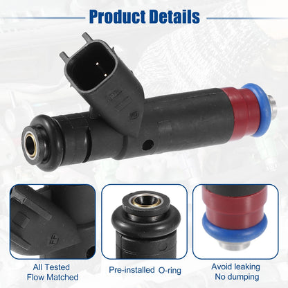 8 Pcs Fuel Injector Nozzle for Ford Explorer 4.6L V8 (2002-2004)