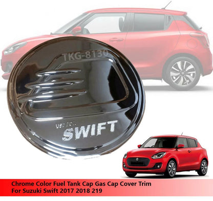 Chrome Fuel Gas Tank Cap Cover for Suzuki Swift (2017-2019)