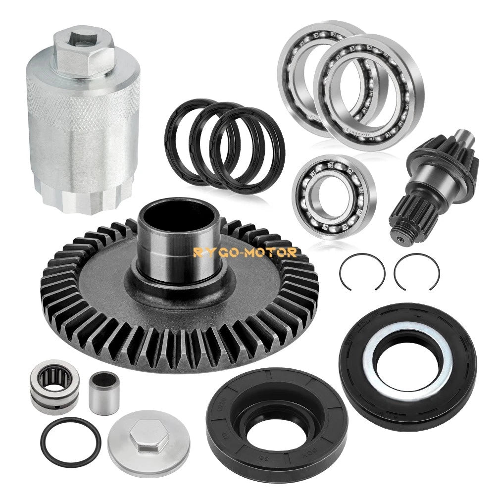 Rear Differential Gear Bearings Seals Kit 2x4 for Honda Recon TRX250 TE/TM