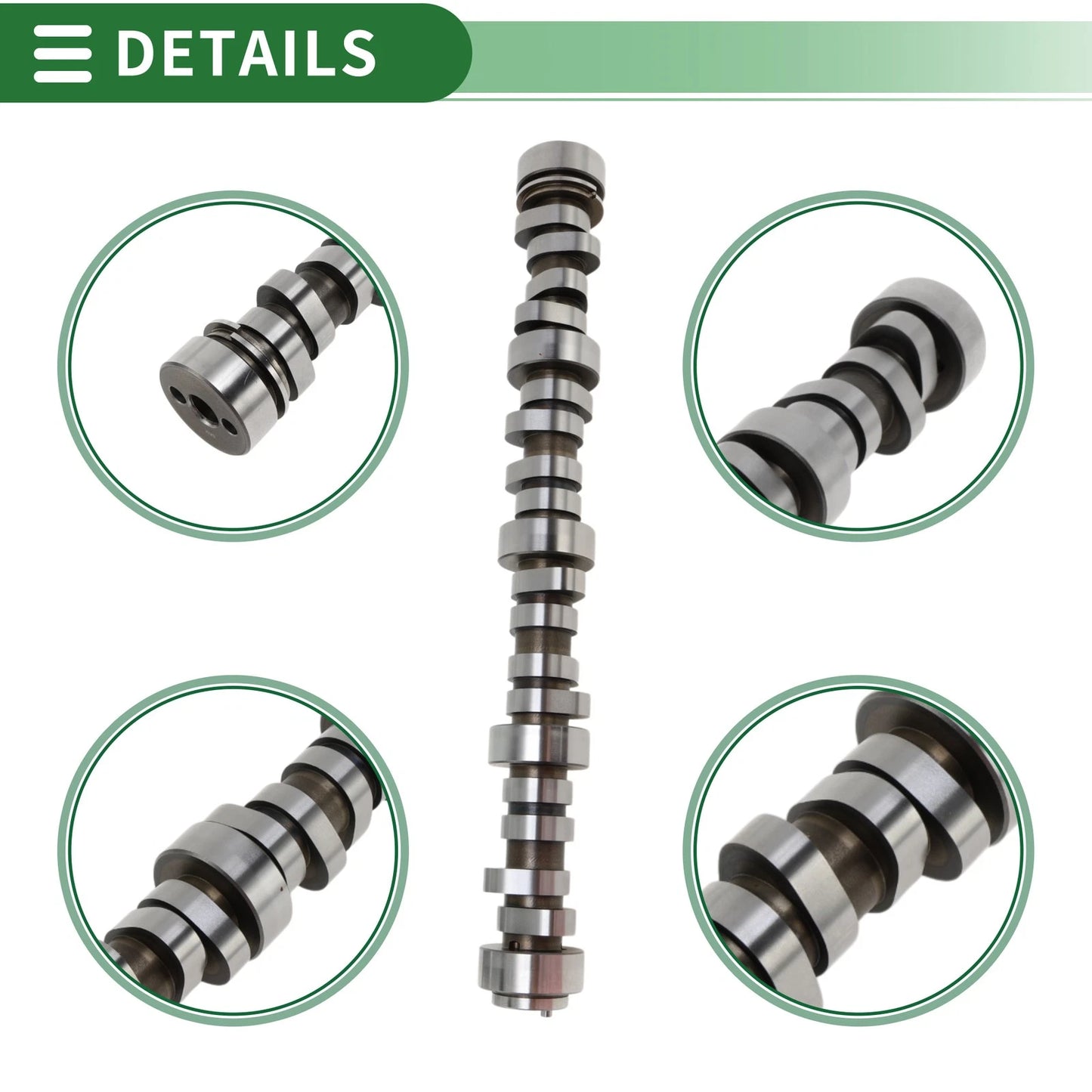 Top Intake Exhaust Engine Camshaft for CHEVROLET CORVETTE (2009-2013) 1 Pc
