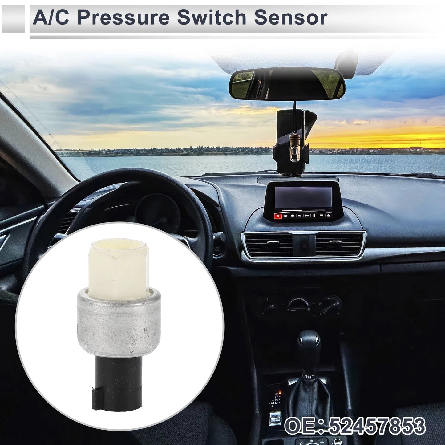 A/C Pressure Switch Sensor 5.7L for Chevrolet Blazer (1992 - 1993)