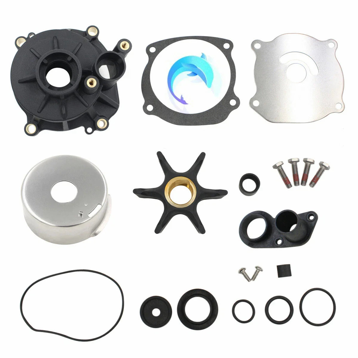 Water Pump Impeller Repair Kit for JOHNSON/EVINRUDE 85-300HP V4/V6/V8