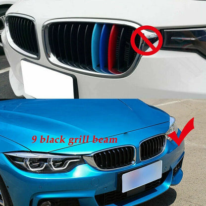 M-Color Grille Insert Trim Strips for BMW F32 F33 F36 M-Sport (2014-2018)
