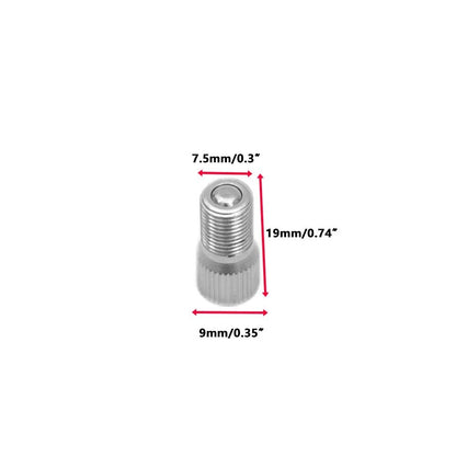 AU 419mm Chrome Tyre Wheel Valve Stem Cap Extender for Car Truck