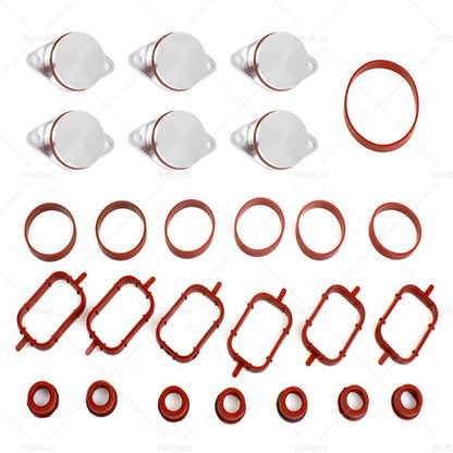 Manifold Gasket Swirl Flap Kit for BMW 3 5 Series X3 X5 X6 (2006-2013)