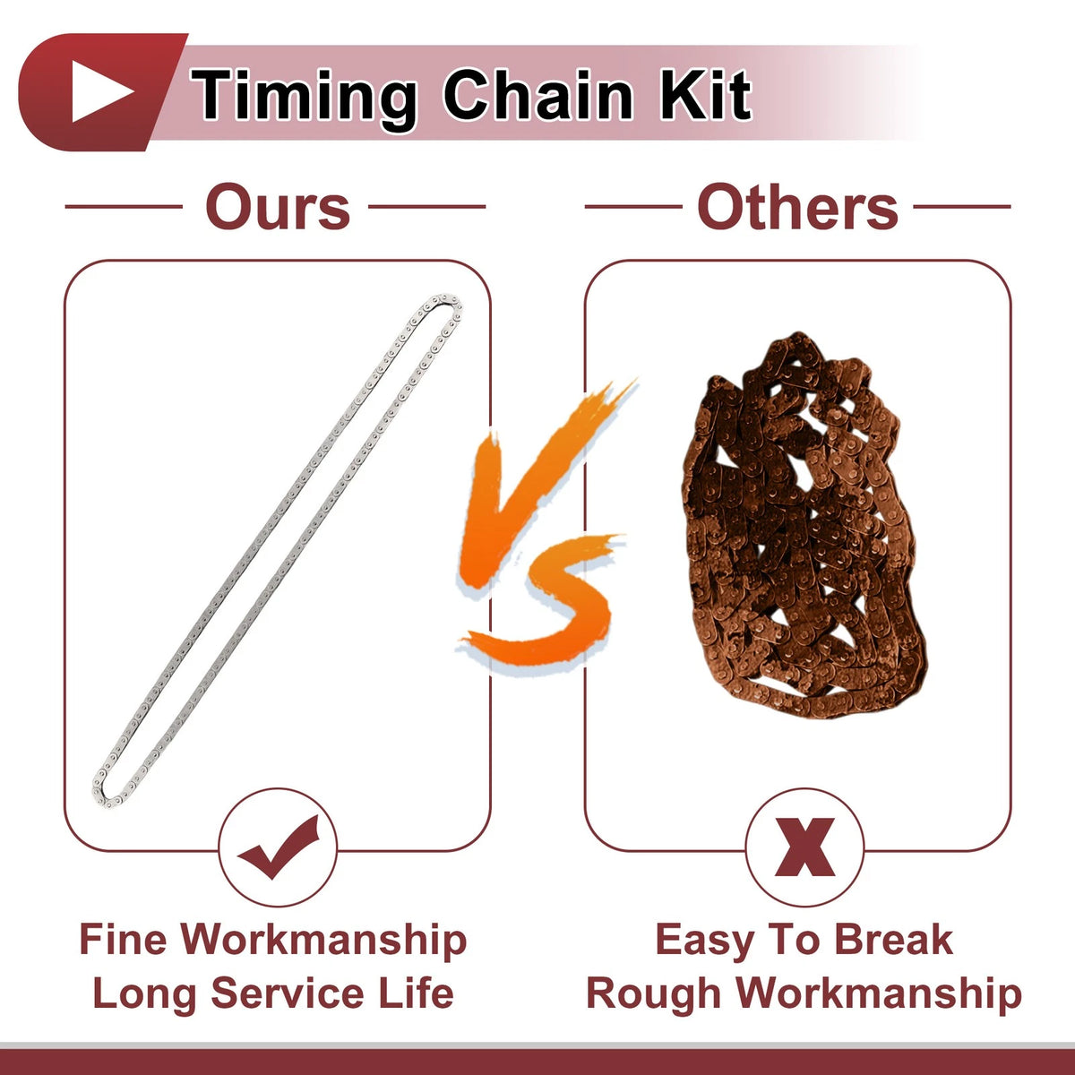 Timing Chain Kit 1.4L for Buick Encore Chevrolet Cruze Sonic Trax (2013-2016)