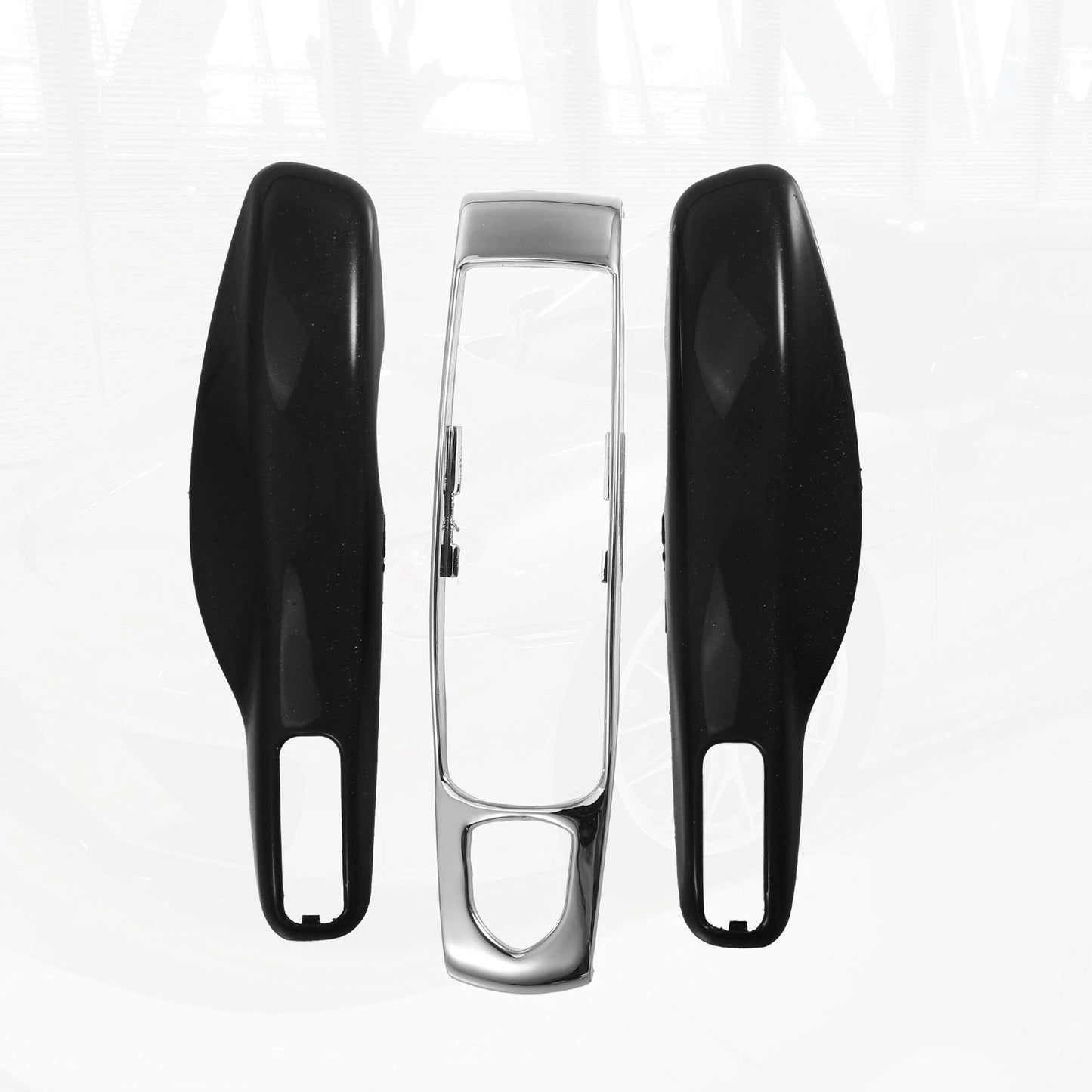 Set Remote Key Shell Case for Porsche Macan Black
