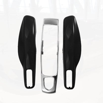 Set Remote Key Shell Case for Porsche Macan Black