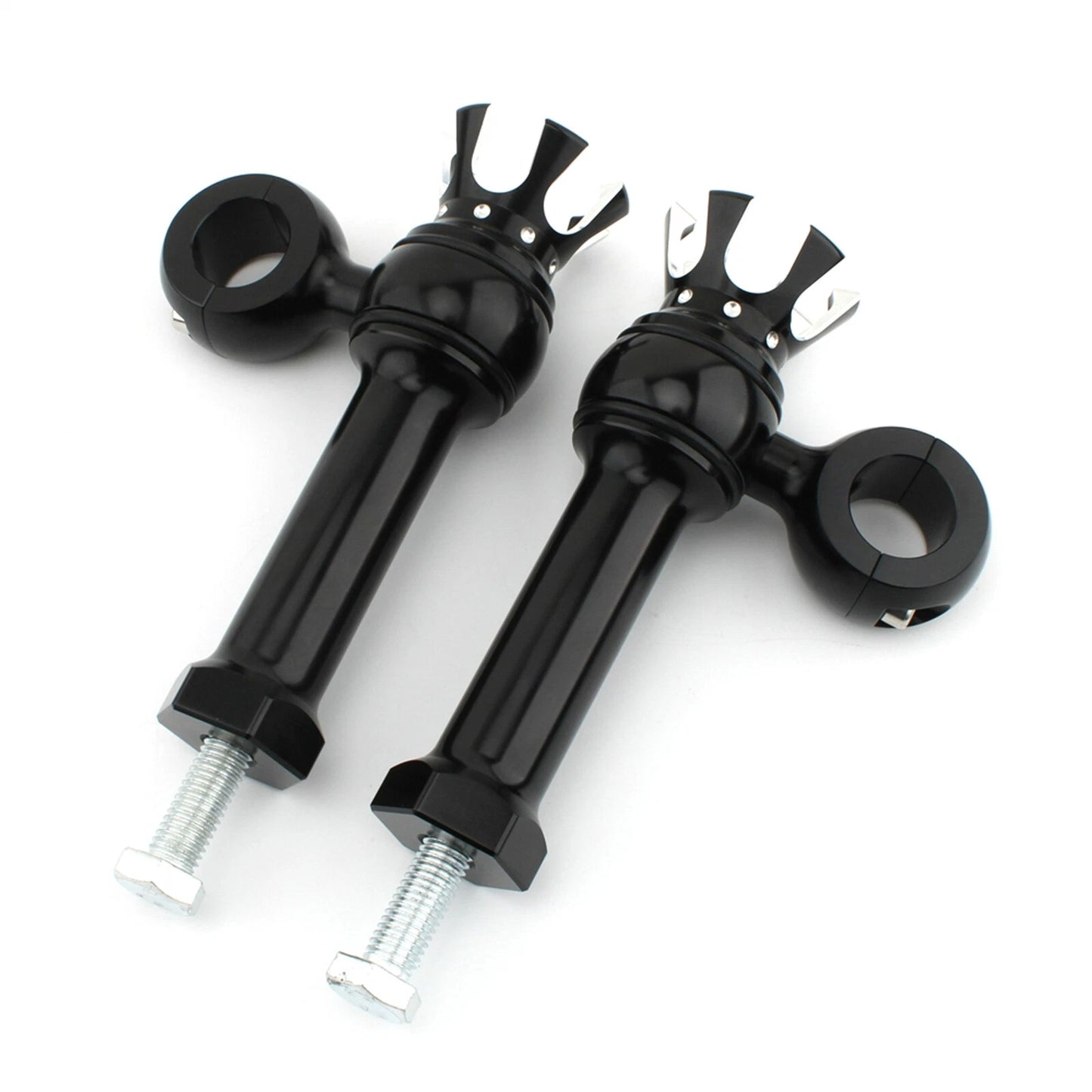 Front Handle Bar Riser Clamps Kit for Harley (Universal Fit)