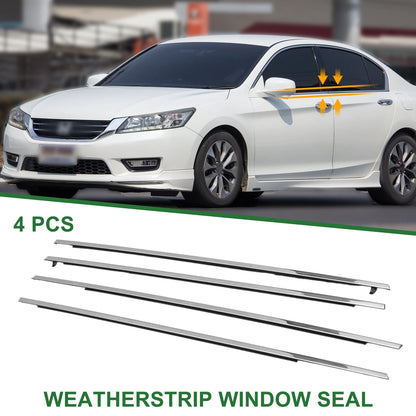 4pcs Weatherstrip Window Seal for Honda Accord (2003-2007)