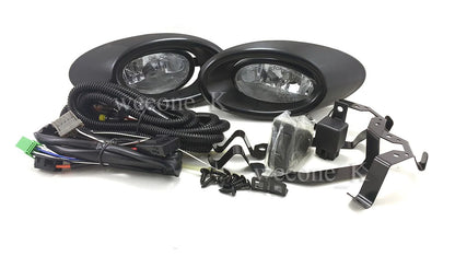2 x Spot Fog Light Lamps for Honda Jazz Sports (2006)