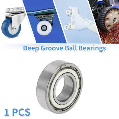 Deep Groove Ball Bearings P4 17x35x10mm 1 Pc for Scooter Skateboard Wheel