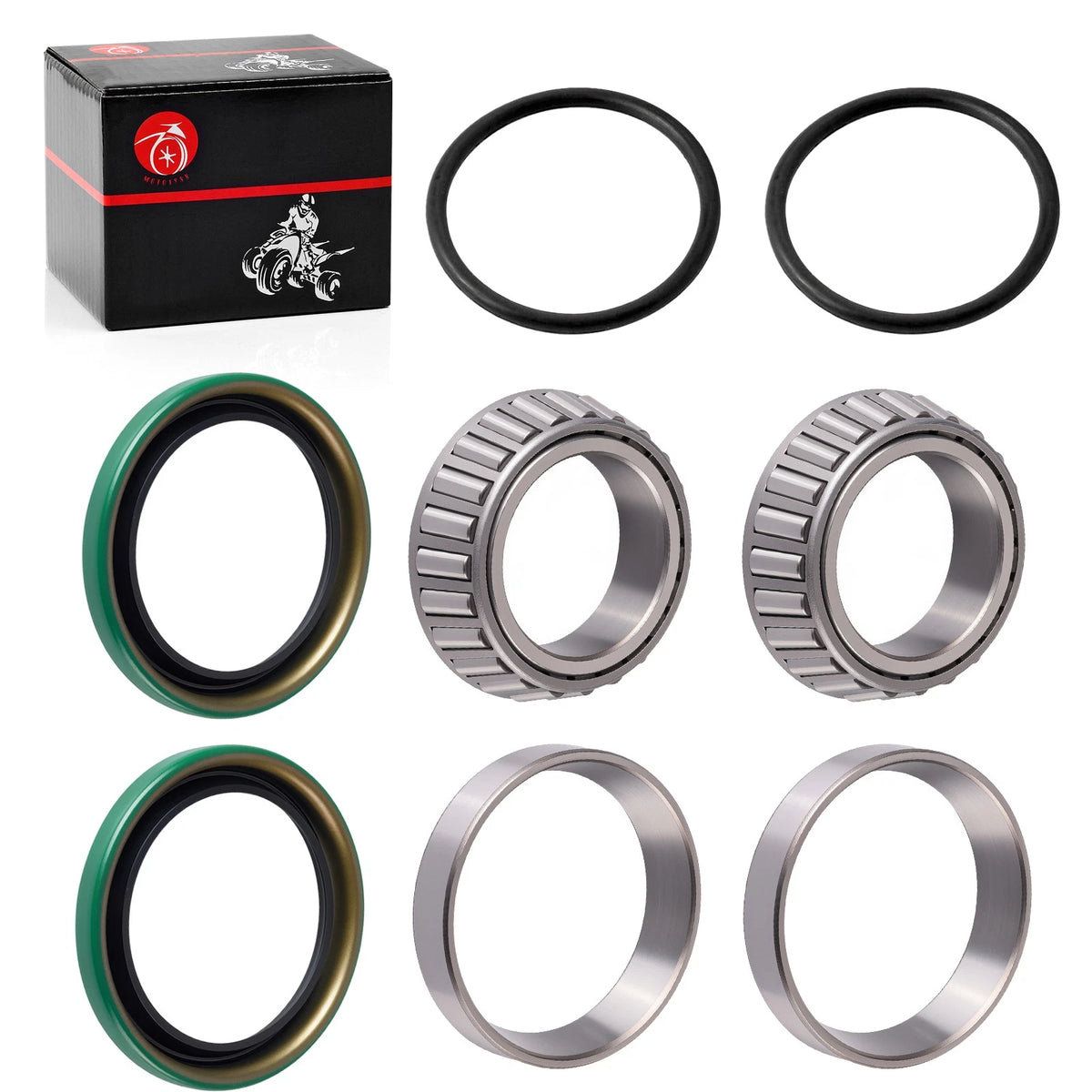 Rear Hub Bearing Seal Repair Kit for Polaris Trail Boss (2000–2013)