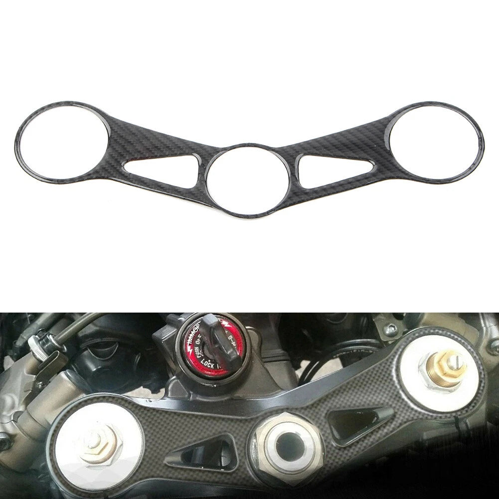 Carbon Look 3D Gel Fuel Cap Protector Pad for Kawasaki Ninja ZX-10R (2004-2005)