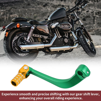 Folding Shifter Lever for Honda CRF110F (2013-2018) - Green