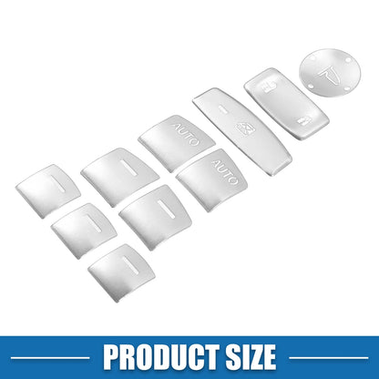 10 x Car Window Switch Button Covers for Honda Accord (2018 - Present)
