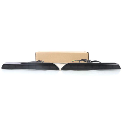 GT-Style Smoked Rear Bumper Reflector Fog Brake Light for Ford Explorer (2020–2024)