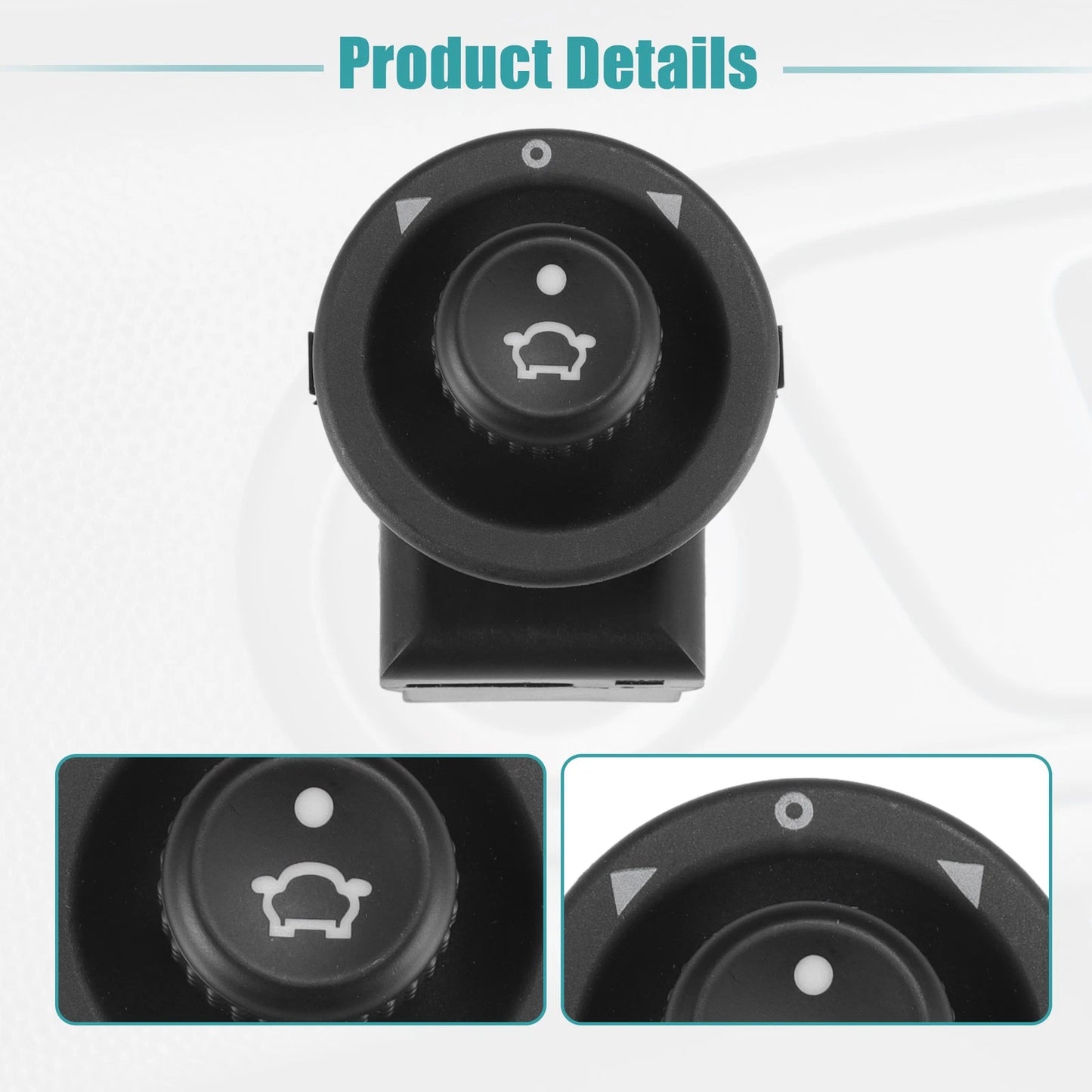 Power Rear View Mirror Remote Control Switch for Ford (93-97)