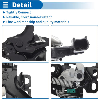 Hood Latch Assembly for Honda Odyssey 3.5L (2014-2017)