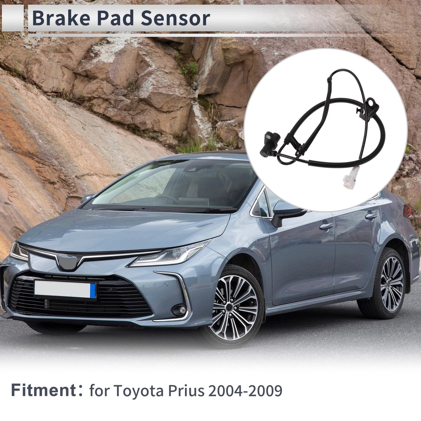 Front Wheel Brake Pad Wear Sensor for Toyota Prius (2001-2009)