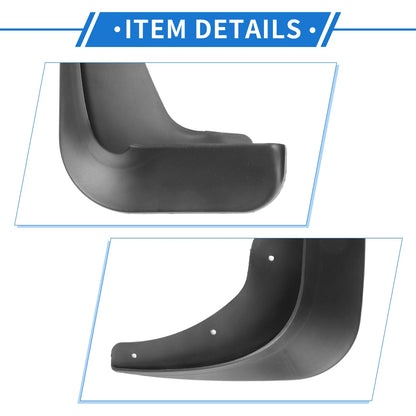 Mud Flap Splash Guards for Mitsubishi Lancer (2000-2017)