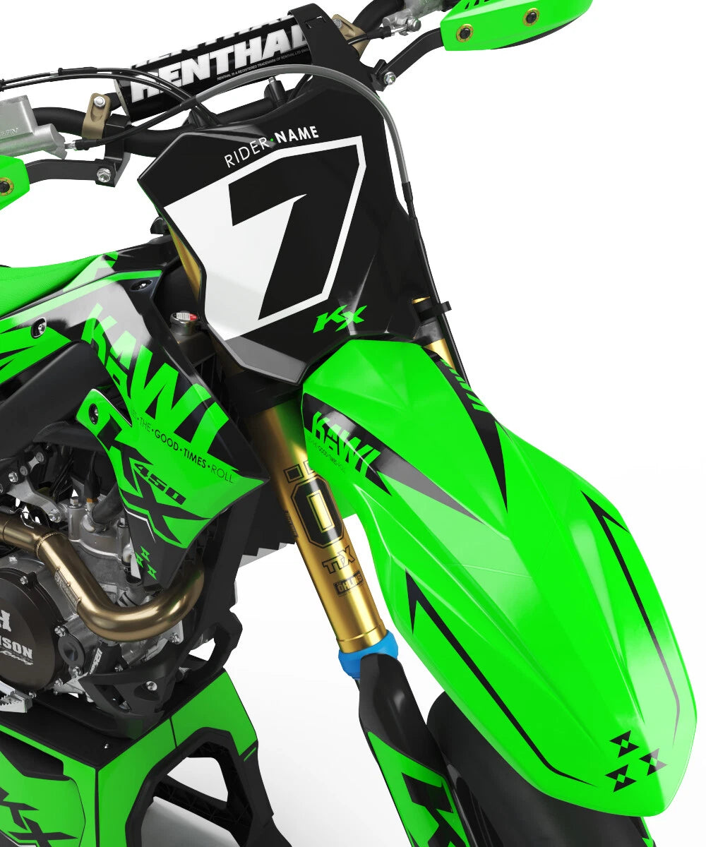 Custom Graphics Full Kit for Kawasaki KLX 140 (2008-2018) KING STYLE
