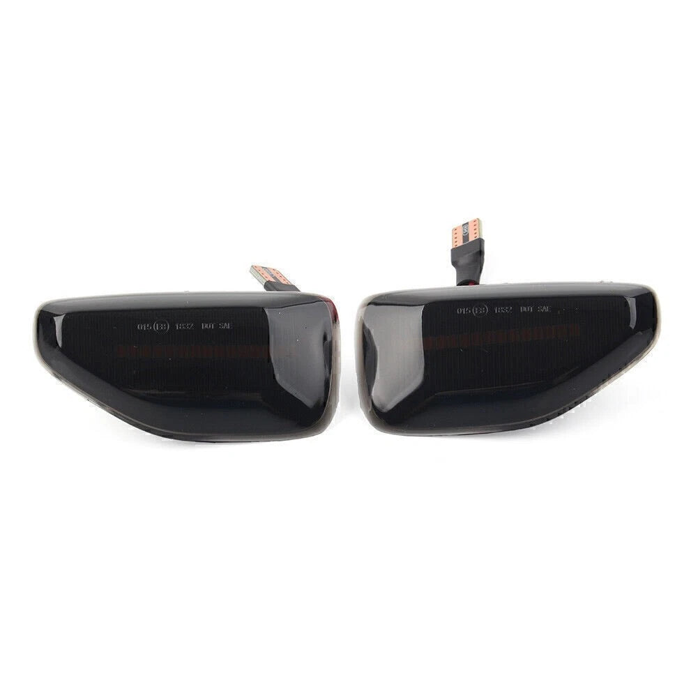 Smoked LED Side Marker Turn Signal Lights for Dacia Logan II, Sandero II (2012-2020)