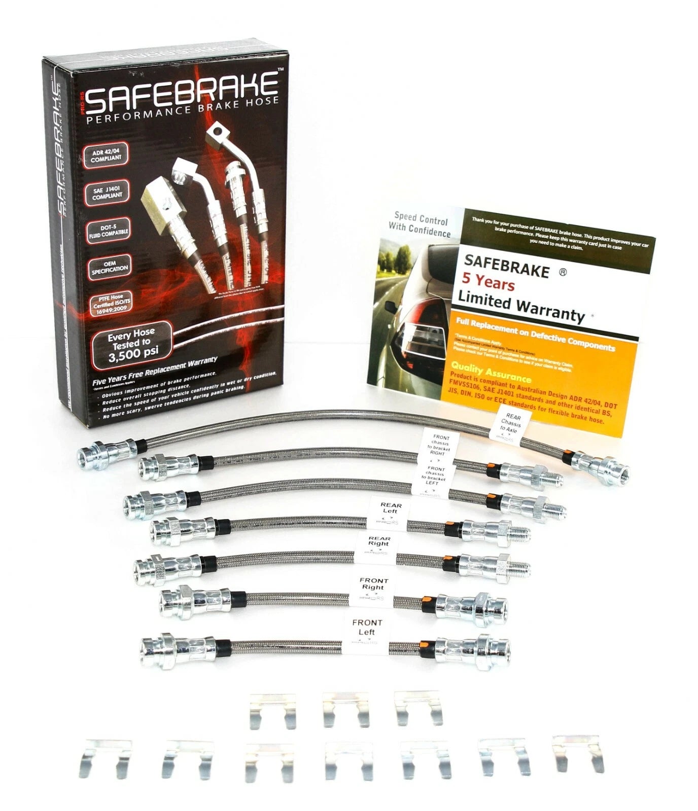 Brake Line Kit for Pajero NH/NJ SWB/LWB 2 Inch Lift (1991-1997)