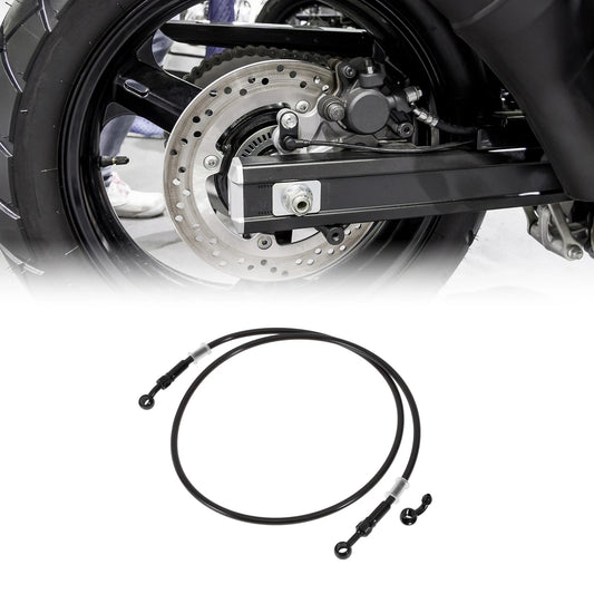130cm Brake Clutch Oil Hose Line Nylon SS Wire Braided PU for Make Model