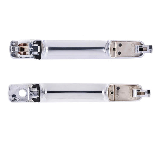 2 x Front Left & Right Outer Door Handles Chrome for Nissan X-Trail (2007–2014)
