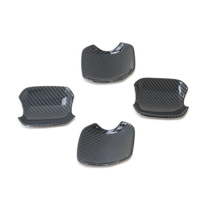 Carbon Fiber Door Handle Bowl Cover Trim for Subaru Forester (2019-2022)