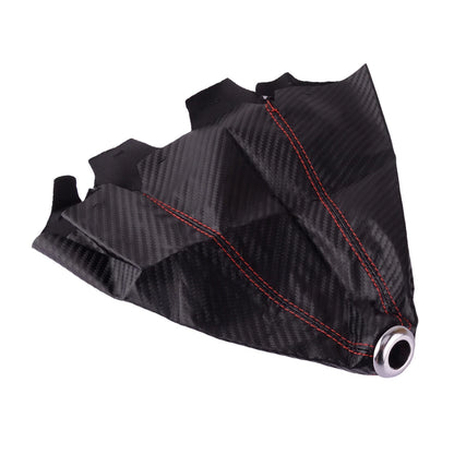 Carbon Fiber Universal Gear Shift Knob Boot Cover for Car