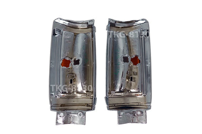 Chrome Front Corner Light for Mitsubishi L200 Triton (1986-1996)