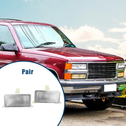 2x Car Lens Park Signal Lights Cover for Chevrolet Blazer (1983 - 1984)