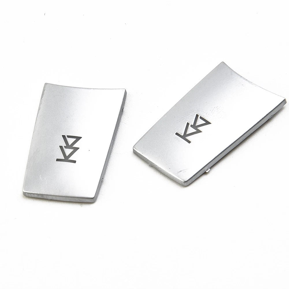 Button Covers Silver for Mercedes W204 W212 (2007–2016)