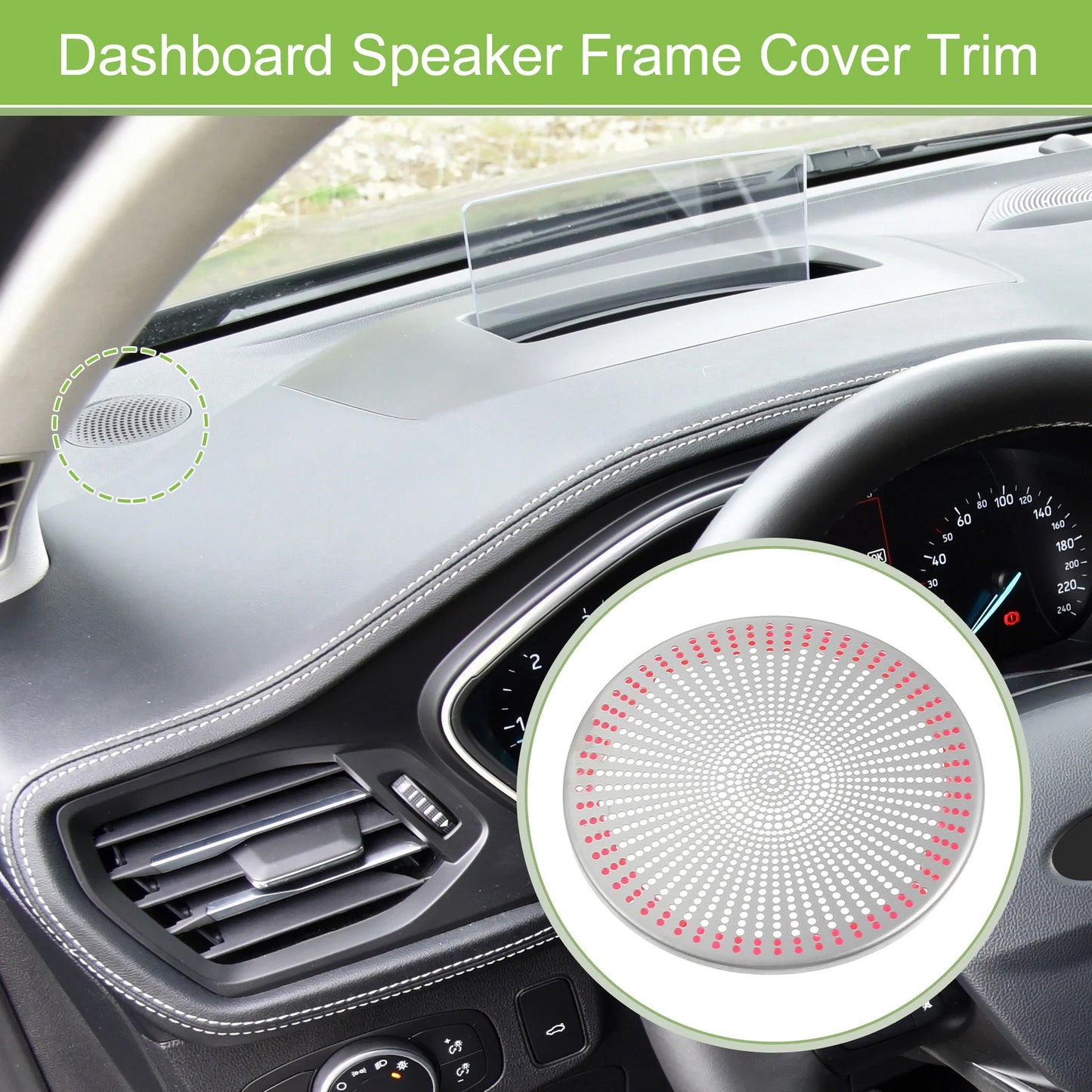 Car Dashboard Speaker Frame Cover Trim for Ford Focus ST (2019-2020)