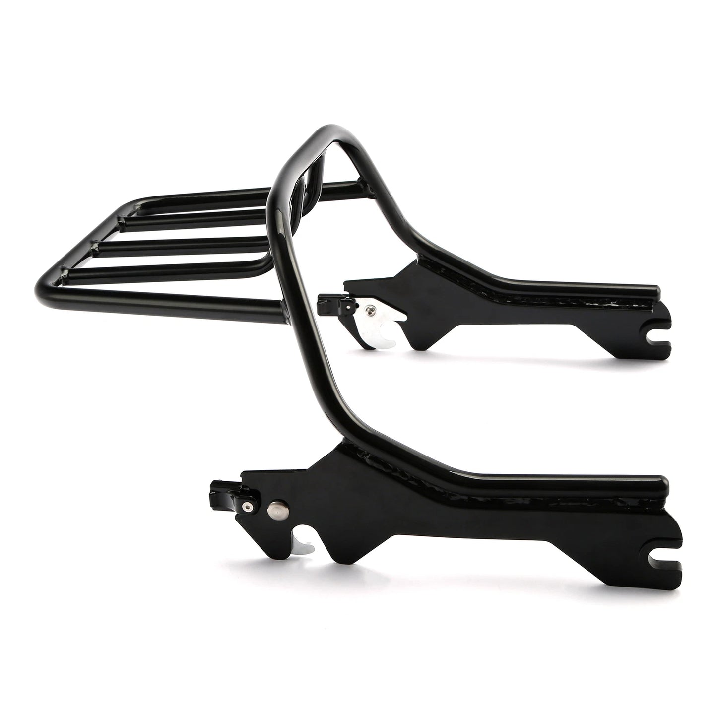 Black Two Up Luggage Rack for Harley Breakout FXBRS & Fat Boy FLFBS (2018-2025)