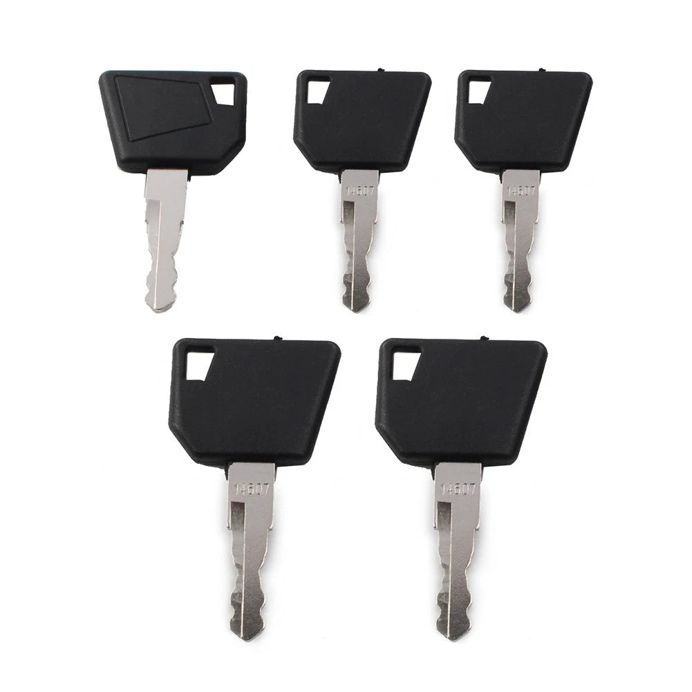 5 x Ignition Keys for JCB Caterpillar Dynapac Volvo (Various Years)