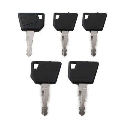 5 x Ignition Keys for JCB Caterpillar Dynapac Volvo (Various Years)