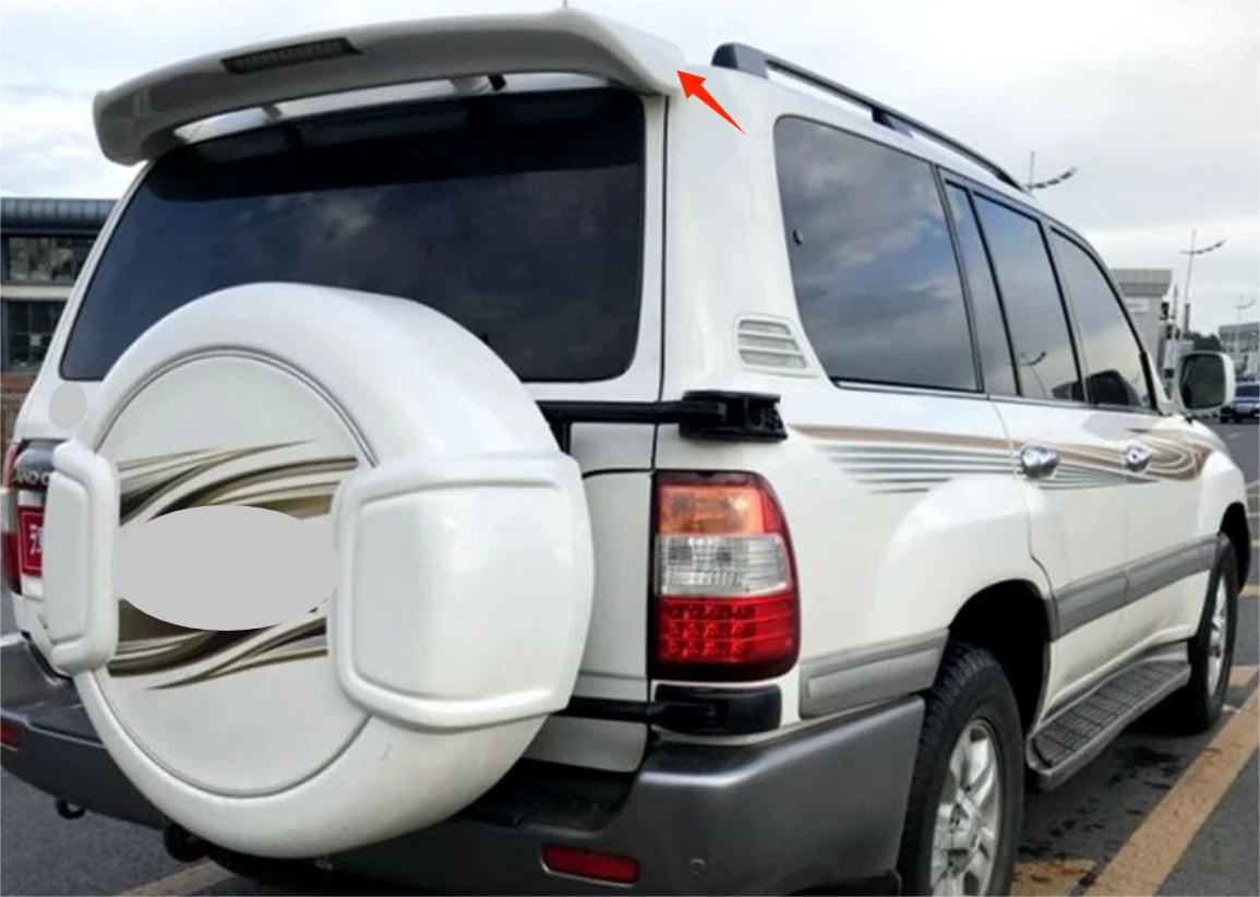 Rear LED Spoiler Wing Unpainted for Toyota Land Cruiser 100/Lexus LX470 (1998-2007)