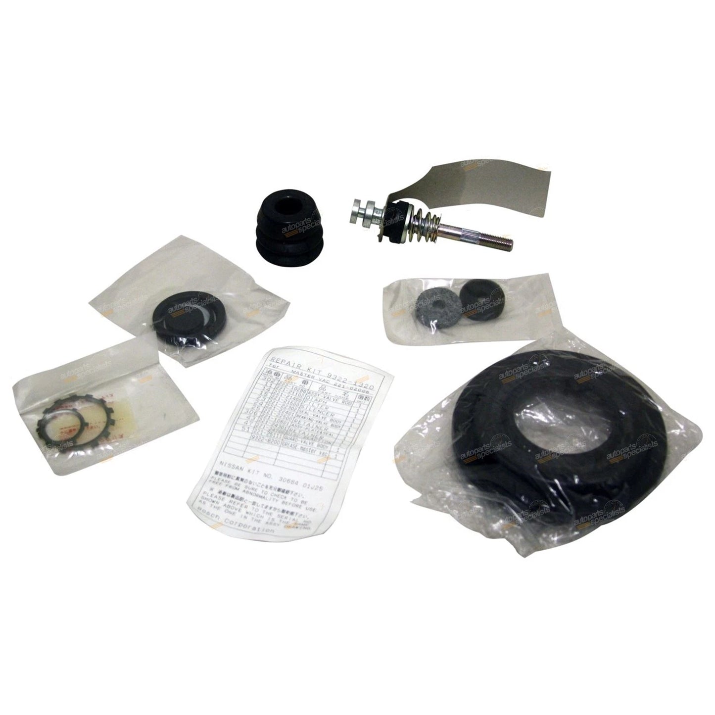 Clutch Vacuum Booster Repair Rebuild Kit for Nissan Patrol GQ Y60 (1987-1999)