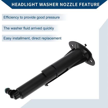 Front Passenger Side Headlight Washer Nozzle for Porsche Cayenne